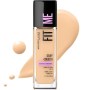 Maybelline Fit Me Dewy + Smooth Liquid Foundation Makeup, Light Beige, 1 Count (Packaging May___